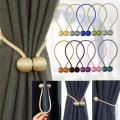 1 Pcs Magnet Curtains Buckles Modern Window Curtains Magnetic Tieback Holder Clips Holdbacks Curtain Strap Accessories - Porda strap.