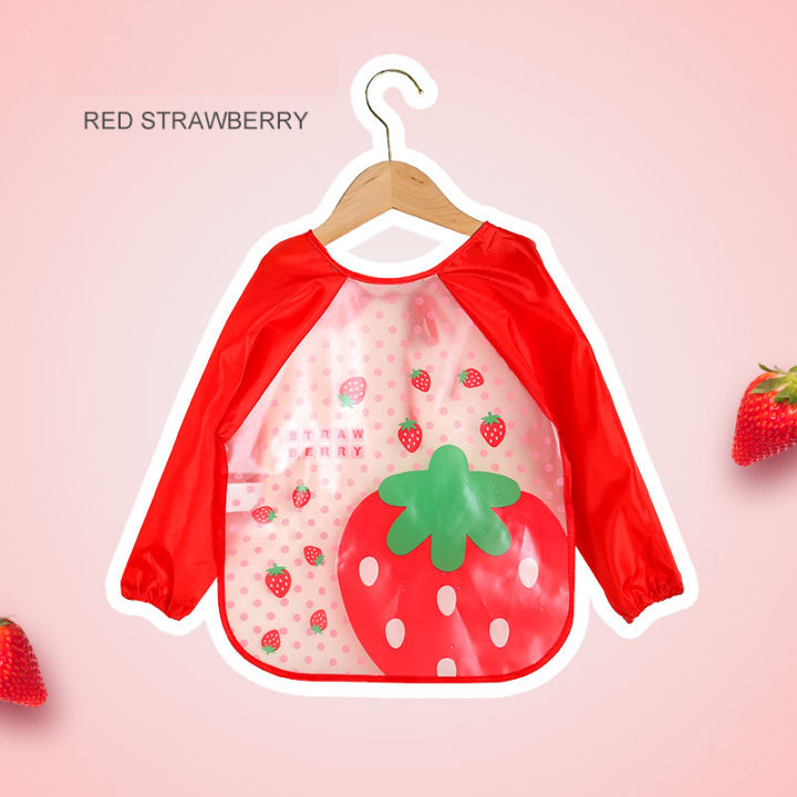 Long%20Sleeve%20Waterproof%20Baby%20Bibs%20Cute%20Cartoon%20Bear%20Baby%20Feeding%20Bibs%20Lace%20Up%20Design%20Newborn%20Toddler%20Kid%20Children%20Eating%20Aprons%20-%20Image%202