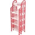 Queen Kitchen Rack 5 Step Red & White.