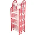 Queen Kitchen Rack 5 Step Red & White.