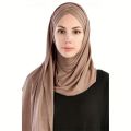 Instant Hijab Muslim Scarf for Women Cotton Jersey Shawl Turban Ready to Wear Head Scarves.