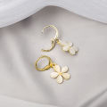 Exquisite Opal Flower Earrings Fashion Sweet Small Fresh Earrings for gilrs for women low price. 