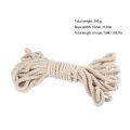 5mm 8mm 10mm 15mm Rope Cotton Thick Twisted String Cord Twisted Beige Decoration String Home Hand Craft DIY T Decor.