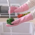 1 Pair Latex Gloves anti-Scratch Housework Cleaning Gloves Non-slip Dish Washing Clothes Kitchen Laundry Rubber Cleaning gloves.