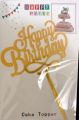 1pcs Happy Birthday Cake Topper for Cake Decoration - Random Design. 