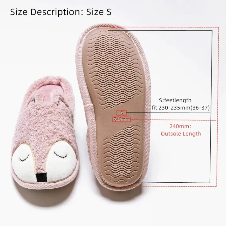 Winter%20House%20Women%20Fur%20Slippers%20Soft%20Memory%20Foam%20Sole%20Cute%20Cartoon%20Fox%20Bear%20Bedroom%20Ladies%20Fluffy%20Slippers%20Couples%20Plush%20Shoes%20-%20Image%206