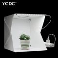 【YIYANGMAOYI111】40cm Portable Folding Lightbox Photography Studio LED Light Soft Box Tent Kit for Phone DSLR Background. 
