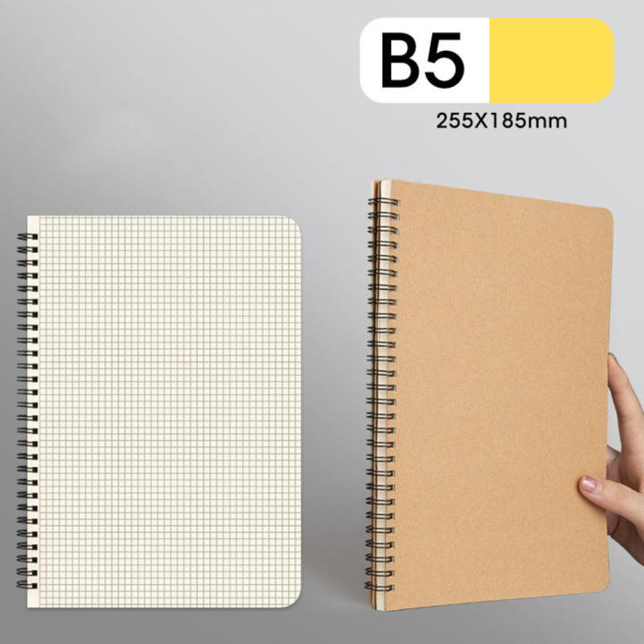 School%20supplies%20Spiral%20notebook%20Stylish%2060%20sheets%20SA5/B5%20Kraft%20paper%20journal%20Paper%20A5%20B5%20notebook%20for%20Office%20School%20Artists%20Daily%20planner%20-taking%20-%20Image%206