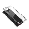 Samsung Galaxy S22 Ultra TPU Back Cover Shockproof Silicone Bumper - Transparent. 