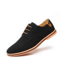 2022 Spring Suede Leather Men Shoes Oxford Casual Shoes Classic Sneakers Comfortable Footwear Dress Shoes Large Size Flats Wearhouse. 
