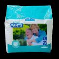 Thai Adult Pant Diaper Size-L 10PCS (90-140CM) (30-55 Inches).