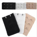 5Pcs Breathable Women 3 Rows 2 Hooks Bra Strap Extender Back Band. 