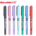 Snowhite Pvn-159 Free Liquid Ink Roller Pen with Needle Quick-Drying Ink.