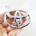 1 x ABS Gold TOYOTA Logo Car Auto Steering Wheel Emblem Badge Sticker Decal Replacement For TOYOTA. 
