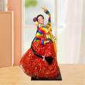 Korean Hanbok Doll Miniature Folk Ethnic Ornament Geisha Kimono Figurine.