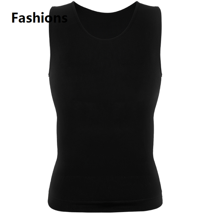 Fashions%20Mens%20Slimming%20Body%20Shaper%20Compression%20Tank%20Top%20Undershirt%20Shapewear%20Flat%20Belly%20Fitness%20Workout%20Shirts%20Abdomen%20Slim%20Vest%20-%20Image%207