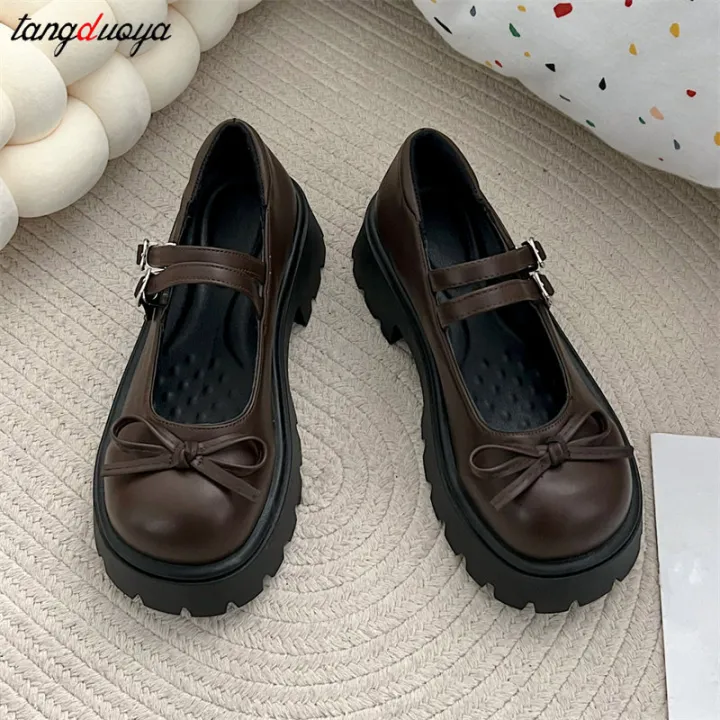 Women%20Thick%20Platform%20Mary%20Janes%20Lolita%20Shoes%20Party%20Pumps%20New%20Bowknot%20Buckle%20Small%20Leather%20Shoes%20Woman%20Vintage%20JK%20Uniform%20Shoes%20-%20Image%206