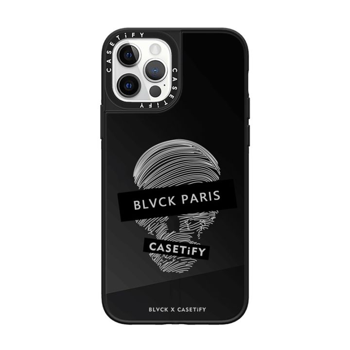 CASETiFY%20BLVCK%20Skull%20snake%20Melancholy%20Mirror%20Case%20iPhone%2013%20Pro%20MAX%2012%2011%20Pro%20MAX%20XR%20X%20XS%20MAX%206/7/8%20Plus%20SE2020%2013%2012%20Mini%20TPU%20Shockproof%20Phone%20Cover%20Back%20Cute%20Fashion%20INS%20Style%20Casing%20-%20Image%202
