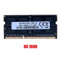 DDR3 8GB Laptop Ram Memory 1600Mhz PC3-12800 1.35V 204 Pins SODIMM Support Dual Channel for Intel AMD Laptop Memory. 