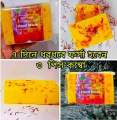3 Pcs Combo Saffron Goat Milk soap Handmade. 