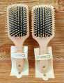 Premium Fashion Paddle Cushion  Wooden Hair Brush/Comb-1pcs. 