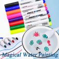 Floating Magic Early Education Toys Water Drawing Magical Water Painting Pen Colorful Mark Pen Whiteboard Markers Doodle Pen. 