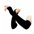 Black Fingerless Hand Sleeve For Unisex (Offer Price).