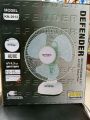 Defender AC/DC 12 Inch Rechargeable Table Fan 6V 4.5AH AC/DC Backup Electricity.