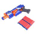 Kids Soft Bullet High Speed Electric Nerf Toy Gun With 20pcs Darts For Nerf Gun Outdoor Funny Toys Children Gift. 