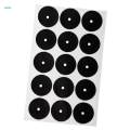 3x15x Pool Table Spot Billiard Cue Ball Point Position Sticker Marker Trainer. 