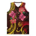 Polynesian Tribal Samoan Totem Tattoo Samoa Prints Mens Basketball Jersey Tropics Shirts Multiple Choices Multicolor Attract Eye. 