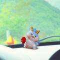 Mini Dragon Figurine Car Dashboard Decoration for Centerpiece Desk Bookshelf.