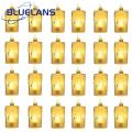 Electronic Candle Flameless Led Candles Set of 24 Battery-powered Realistic Flickering Candle Lights for Home Festival Decor Southeast Asian Buyer's Choice.