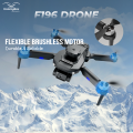 New F196 Drone Brushless Motor 4K HD Dual Camera WIFI FPV Dron 8K Professional Obstacle Avoidance Foldable Quadcopter/ Camera Drone/ Mini Drone.