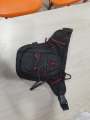 Side waist bag for rider.