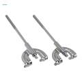 Professional Bass Drum Claws Wear Resistant Replacement Drum Claw Hook for Repair.