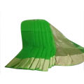Trendy Collection Half Silk Low Price Tangail Tat Saree (টিয়া কালার চিকন হাফ সিল্ক শাড়ি) For Women. 