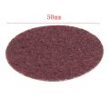 50 PCS 2 inch /50 mm 80 Grit Roll Lock Sanding Disc Abrasive Pads. 