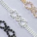 Stonefans 2Pcs Simple Rhinestone Bra Straps for Women Wedding Luxury Shiny Infinity Symbol Straps Chain Lingerie Body Jewelry. 