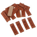 20pcs/Pack Leather Handmade Label Patches Tags DIY Sew Clothes Crafts. 