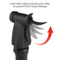 Mini Bike Pump Bicycle Pump 80PSI Bicycle Air Pump Fits for Presta Schrader Valve Manual Changing. 