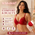 2 Pics Multicolor Women's Wear Cotton Easy Net Bra Soft Bra. 