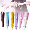 Portable Mini Hair Straightener with Iron Plate for Travel (Multi-color).
