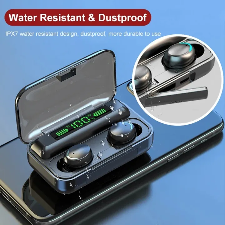 HLstar%C2%AE%20F9-5%20Air%20buds%20TWS%20Bluetooth%20Earphone%20Wireless%20Bluetooth%20Headphone%20Stereo%20Noise%20Cancelling%20Sport%20Waterproof%20Airpods%20With%20Microphone%20For%20Mobile%20-%20Image%205