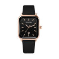 In stock square with calendar silicone strap watch, women's high aesthetic value wholesale, new minimalist watch, women's watch. 