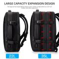 HK Business Backpack for Men Waterproof Anti-Theft 15.6” Laptop Backpack Casual Large Capacity Expandable Travel Bag Short Trip. 