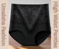 Women Underwear High Waist Cotton Panties Full Coverage Ladies Briefs- 1pcs - Panty.
