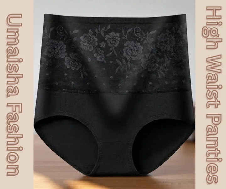 Women%20Underwear%20High%20Waist%20Cotton%20Panties%20Full%20Coverage%20Ladies%20Briefs-%201pcs%20-%20Panty%20-%20Image%204