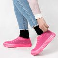 Waterproof Shoe Covers Non-Slip Overshoes Silicone Rubber Rain Shoe Cover. 