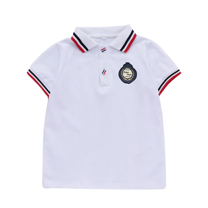 Kindergarten%20Uniform%20White%20Polo%20Shirt%20T-shirt%20Summer%20Elementary%20School%20Uniform%20Kids%20Short%20Sleeve%20T-Shirt%20Cotton%20Summer%20Dress%20-%20Image%205